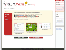 Tablet Screenshot of bluffave.com
